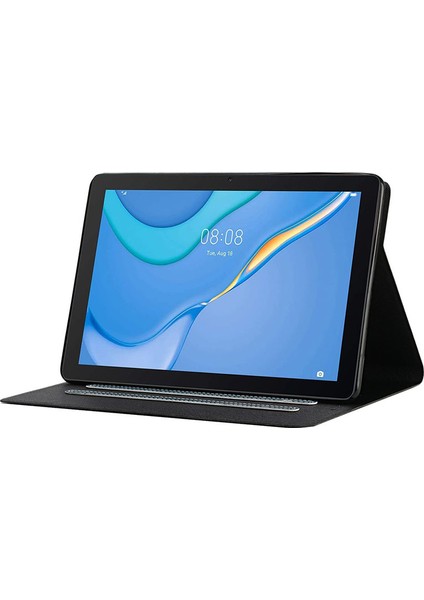 Samsung Galaxy Tab A9 Toz Geçirmez Kart Tutucu Pu Deri Tablet Kılıfı (Yurt Dışından)