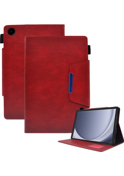 Samsung Galaxy Tab A9 X110 X115 Pu Deri Akıllı Çevirme Koruyucu Tablet Kılıfı (Yurt Dışından)
