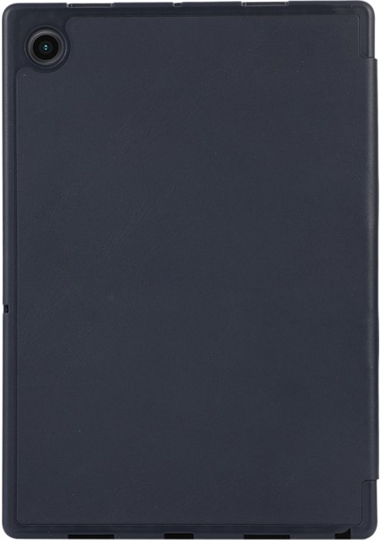Samsung Galaxy Tab A9 Üç Katlı Stand Pu Deri Kalem Yuvası Tablet Kılıfı (Yurt Dışından)