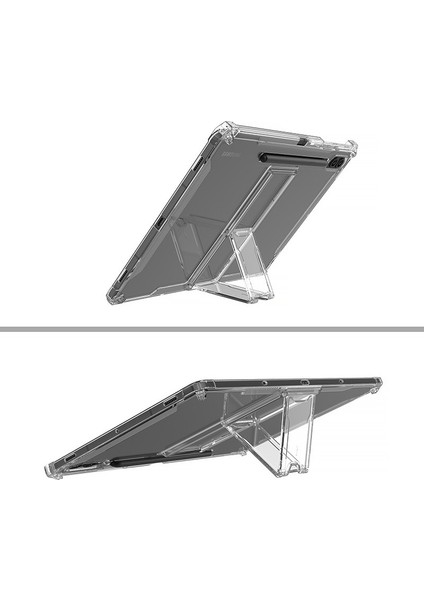 Samsung Galaxy Tab S9 Şeffaf Hava Yastığı 4 Köşe Pc Kickstand Tpu Tablet Kılıfı (Yurt Dışından) modelleri