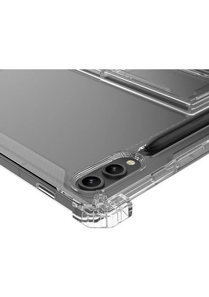 Samsung Galaxy Tab S9 Şeffaf Hava Yastığı 4 Köşe Pc Kickstand Tpu Tablet Kılıfı (Yurt Dışından) fırsatları