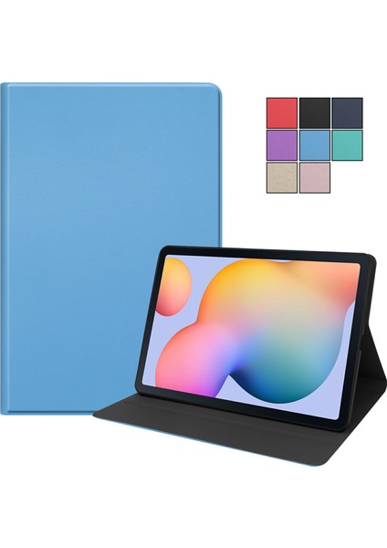 Samsung Galaxy Tab S6 Lite (2020 2022 2024) Standlı Pu Deri Koruyucu Tablet Kılıfı (Yurt Dışından)