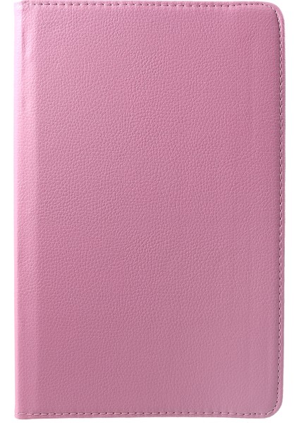 Samsung Galaxy Tab A 10.5 (2018) T590 T595 Litchi Texture (360 Derece Döner Stand) Deri Tablet Kılıfı (Yurt Dışından)