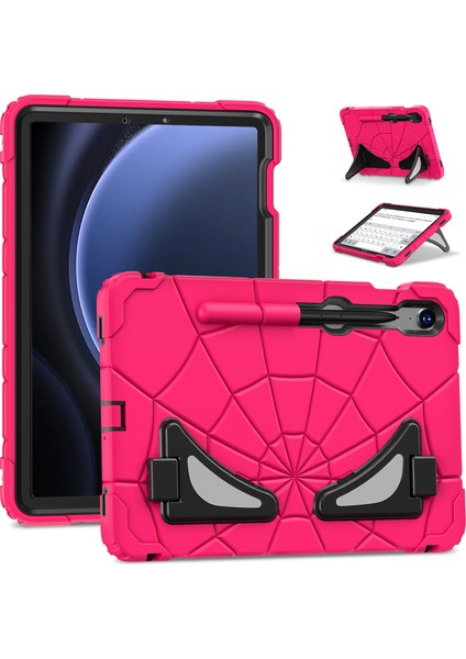 Samsung Galaxy Tab S7 s8 s9 SM X710 S9 Fe Örümcek Web Silikon Pc Sağlam Koruyucu Sıcak Tablet Kılıfı (Yurt Dışından) fiyatları