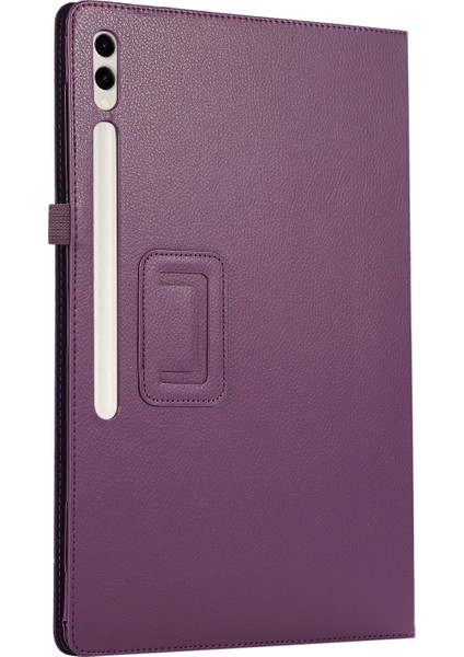 Samsung Galaxy Tab S9 Ultra Pu Deri Iki Katlı Stand Tablet Kılıfı (Yurt Dışından)
