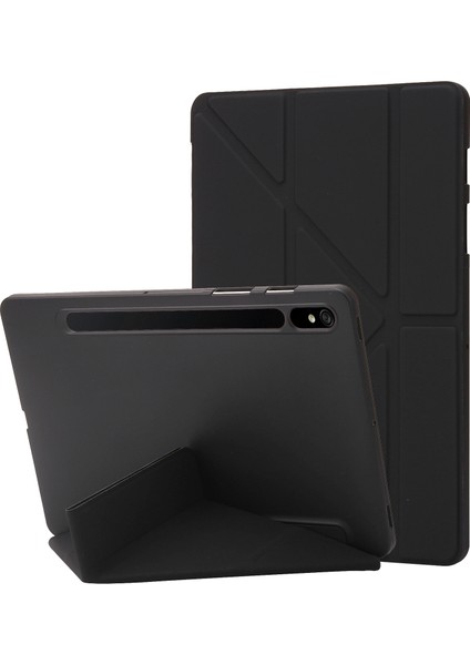 Samsung Galaxy Tab S9 Otomatik Uyandırma uyku Silikon Pu Tablet Kılıfı (Yurt Dışından)