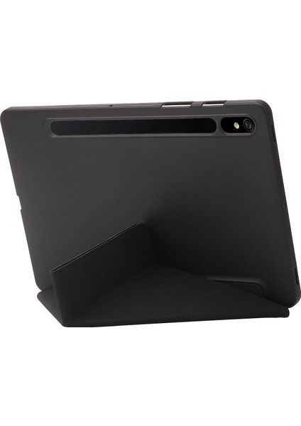 Samsung Galaxy Tab S9 Otomatik Uyandırma uyku Silikon Pu Tablet Kılıfı (Yurt Dışından)