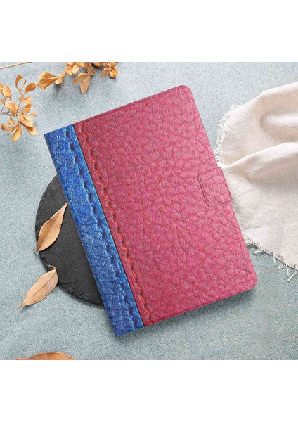 Samsung Galaxy Tab A8 10.5 (2021) ÇIFT Ekleme Pu Deri Otomatik Uyandırma sleep Rose Stand Kart Tutucu Tablet Kılıfı (Yurt Dışından)