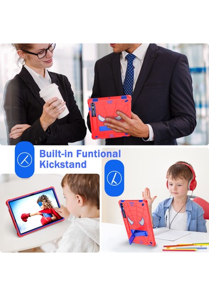 Samsung Galaxy Tab S9 tab S9 Fe Örümcek Tarzı Tablet Kılıfı (Yurt Dışından)