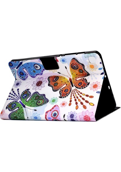 Samsung Galaxy Tab S6 Lite (2024 2022 (2020) Pu Deri Kitap Folyo Desen Baskı Standı Ler Tablet Kılıfı (Yurt Dışından)