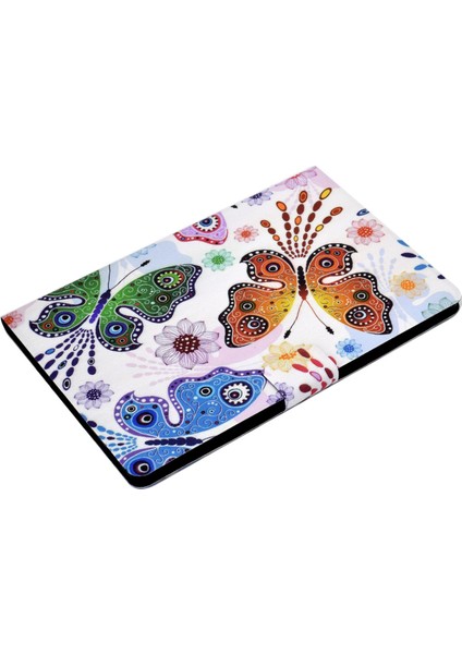 Samsung Galaxy Tab S6 Lite (2024 2022 (2020) Pu Deri Kitap Folyo Desen Baskı Standı Ler Tablet Kılıfı (Yurt Dışından)