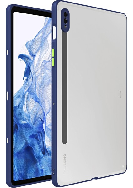 Samsung Galaxy Tab S7 T870 TAB S8 X700 Kontrast Pc Tpu Mat Tablet Kılıfı (Yurt Dışından)