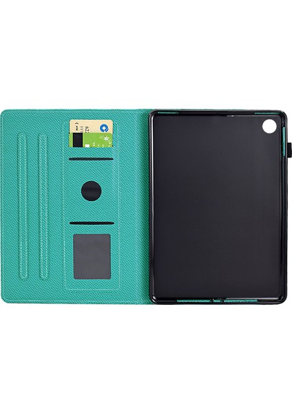 Samsung Galaxy Tab A9 Pu Deri Kart Yuvaları Standı Tablet Kılıfı (Yurt Dışından)