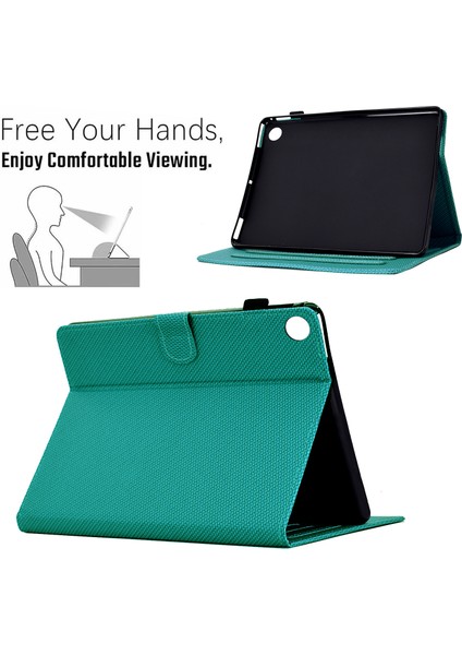 Samsung Galaxy Tab A9 Pu Deri Kart Yuvaları Standı Tablet Kılıfı (Yurt Dışından)