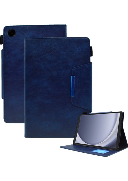 Samsung Galaxy Tab A9 X110 X115 Pu Deri Akıllı Çevirme Koruyucu Tablet Kılıfı (Yurt Dışından)
