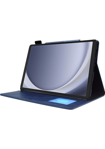 Samsung Galaxy Tab A9 X110 X115 Pu Deri Akıllı Çevirme Koruyucu Tablet Kılıfı (Yurt Dışından)