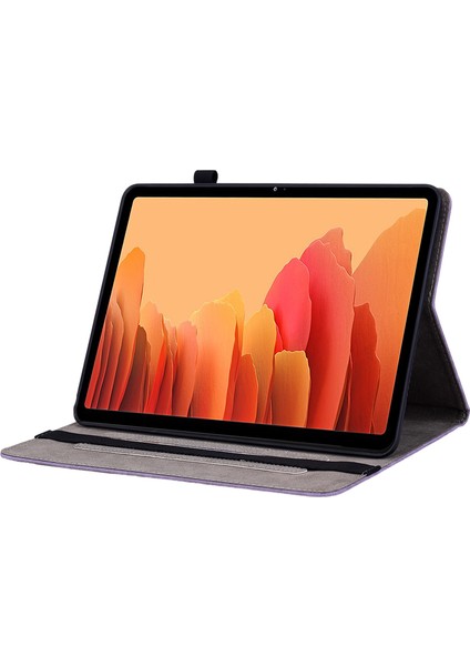 Samsung Galaxy Tab A7 10.4 (2020 2022) Çevirin Otomatik Uyandırma uyku Baskılı Pu Deri Standlı Tablet Kılıfı (Yurt Dışından) fırsatları