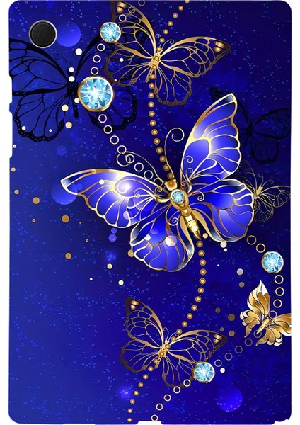 Samsung Galaxy Tab A8 10.5 (2021) Tpu Desen Baskı İnce Koruyucu Tablet Kılıfı (Yurt Dışından)