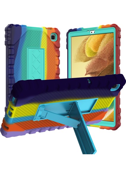 Çok Kamuflaj mlı Entegre Destek Standı Samsung Galaxy Tab A7 Lite 8 7 Inç T220 T225 (2021) Kalınlaştırılmış Hibrit Tablet Kılıfı (Yurt Dışından)