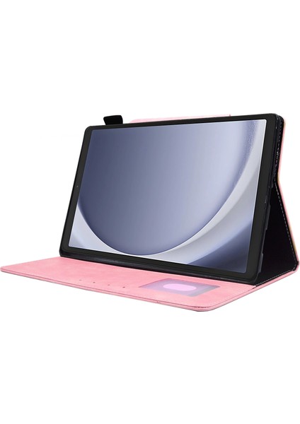 Samsung Galaxy Tab A9 X110 X115 Pu Deri Akıllı Çevirme Koruyucu Tablet Kılıfı (Yurt Dışından) fırsatları