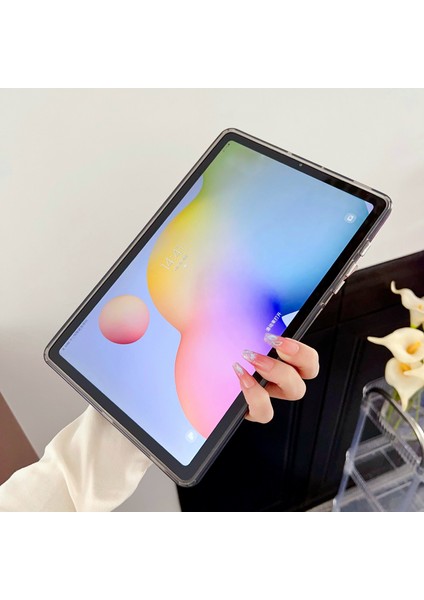 Samsung Galaxy Tab S6 Lite (2024 2022 (2020) P610 P615 Yağlıboya Çiçek Çiçek Tavşan Tablet Kılıfı (Yurt Dışından) modelleri