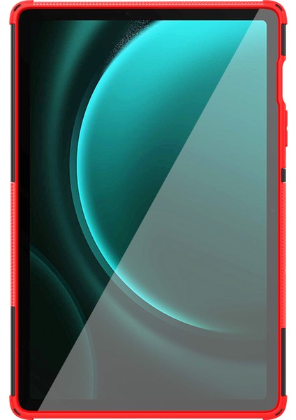 Samsung Galaxy Tab S9 Fe Tpu Pc Lastik Doku Tablet Kılıfı (Yurt Dışından)