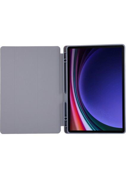 Samsung Galaxy Tab S9 s9 Fe Üç Katlı Stand Anti Drop Pu Kalem Yuvası Tablet Kılıfı (Yurt Dışından) fiyatları