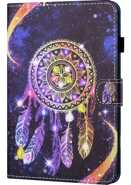 Desen Baskı Standı Deri Samsung Galaxy Tab A7 10.4 (2020 2022) DREAMCATCHER Tablet Kılıfı (Yurt Dışından) fiyatları