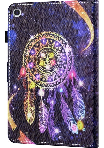 Desen Baskı Standı Deri Samsung Galaxy Tab A7 10.4 (2020 2022) DREAMCATCHER Tablet Kılıfı (Yurt Dışından) modelleri