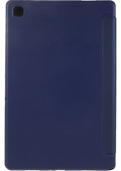Samsung Galaxy Tab A7 10.4 (2022 2020) Deri Petek Üç Katlı Stand Tablet Kılıfı (Yurt Dışından)