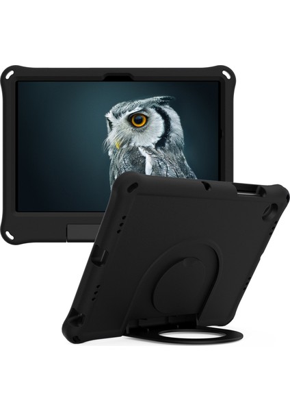 Samsung Galaxy Tab A8 10.5 (2021 2022) Eva Koruyucu Katlanabilir Halka Tekme Standı Düşmeye Dayanıklı Tablet Kılıfı (Yurt Dışından)