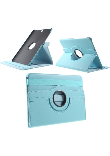 Döner Stand Flip Deri Samsung Galaxy Tab S2 9.7 T810 T815 Çok Açılı Stand Aksesuarı Tablet Kılıfı (Yurt Dışından)