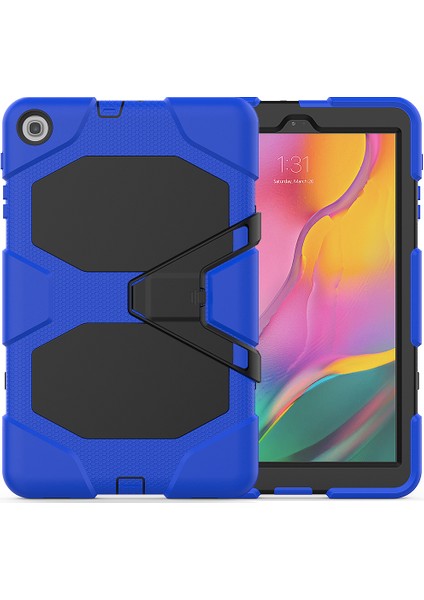 Askeri Hizmet Silikon Pc Combo Samsung Galaxy Tab A 10.1 (2019) SM T510 Tablet Kılıfı (Yurt Dışından)