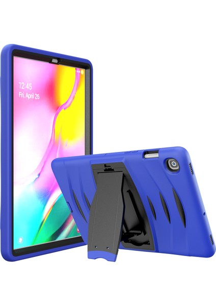 Pc Silikon Hibrit Samsung Galaxy Tab S5E SM T720 Tekme Standı Kalem Yuvası Tablet Kılıfı (Yurt Dışından)