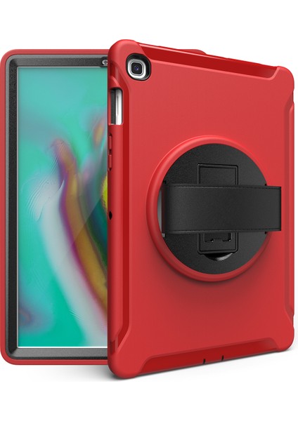 360° Dönebilen Tekme Standı Pc Tpu El Kayışı Samsung Galaxy Tab S5E SM T720 T725 Tablet Kılıfı (Yurt Dışından) indirimleri