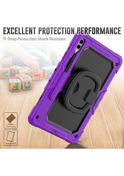 Samsung Galaxy Tab S9 Ultra SM X910 X916B X918U Pc Silikon Düşmeye Dayanıklı Omuz Askılı Standı Tablet Kılıfı (Yurt Dışından) fırsatları