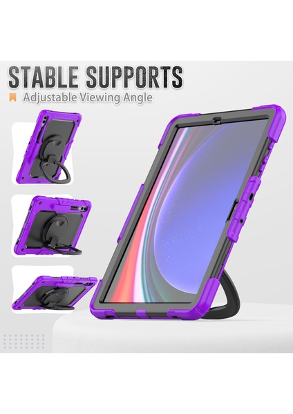 Samsung Galaxy Tab S9 Ultra SM X910 X916B X918U Pc Silikon Düşmeye Dayanıklı Omuz Askılı Standı Tablet Kılıfı (Yurt Dışından) indirimleri