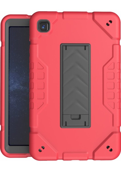 Samsung Galaxy Tab A7 Lite 8.7 Inç Kick Stand Tpu Pc 2'si 1 Arada Çift Katmanlı Koruyucu Tablet Kılıfı (Yurt Dışından)