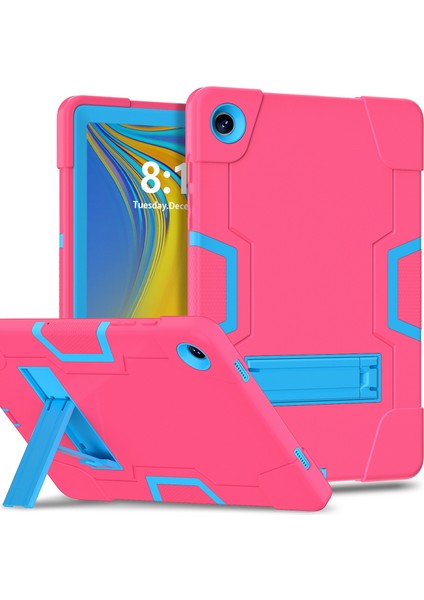 Samsung Galaxy Tab A9 Çift Silikon Pc Tablet Kılıfı (Yurt Dışından)