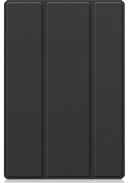 Samsung Galaxy Tab A8 10.5 (2021) Pu Deri Üç Katlı Stand Akıllı Otomatik Uyandırma uyku Folyosu Tablet Kılıfı (Yurt Dışından)