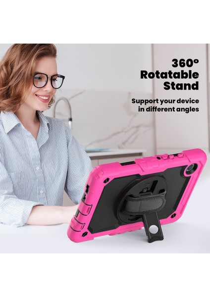 Samsung Galaxy Tab A9 SM X110 SM X115 Kick Stand Pc Silikon Pet Ekran Koruyucu Omuz Askılı Tablet Kılıfı (Yurt Dışından) indirimleri