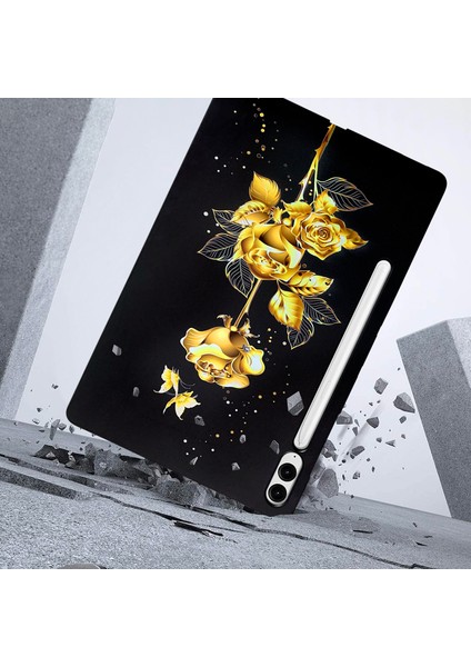 Samsung Galaxy Tab S9 Fe tab S9 Tpu Desen Baskı İnce Koruyucu Tablet Kılıfı (Yurt Dışından) modelleri