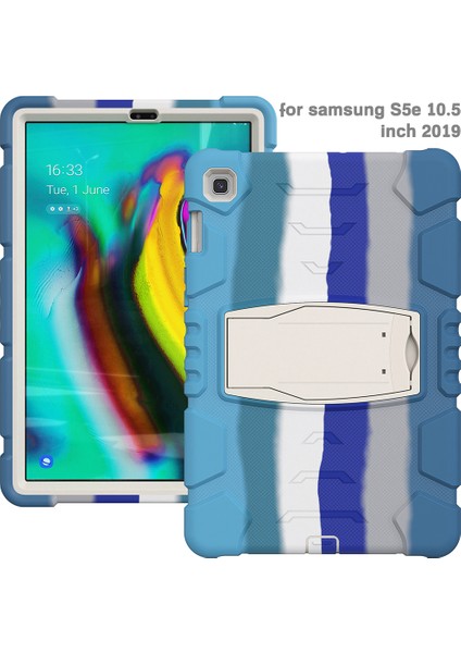 Samsung Galaxy Tab S5E SM T720 SM T725 LI Kick Standlı King Kong Serisi Hibrit Tablet Kılıfı (Yurt Dışından)