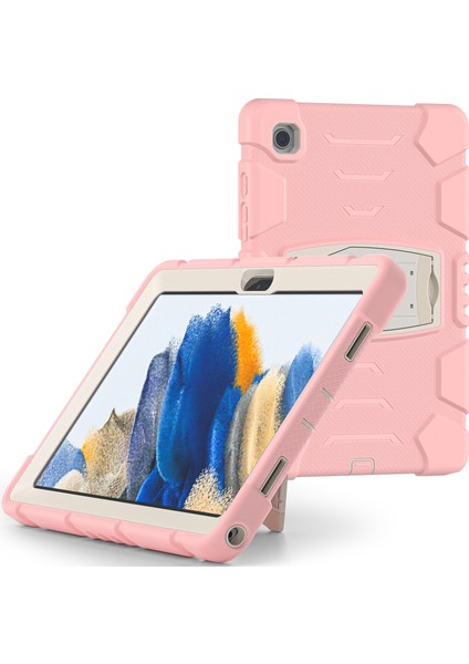 Samsung Galaxy Tab A8 10.5 (2021 2022) X200 205 Kickstand Pc Silikon Hibrit Çizilmez Kiraz Çiçekleri Tablet Kılıfı (Yurt Dışından)