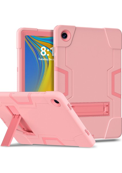 Samsung Galaxy Tab A9 Çift Silikon Pc Tablet Kılıfı (Yurt Dışından)
