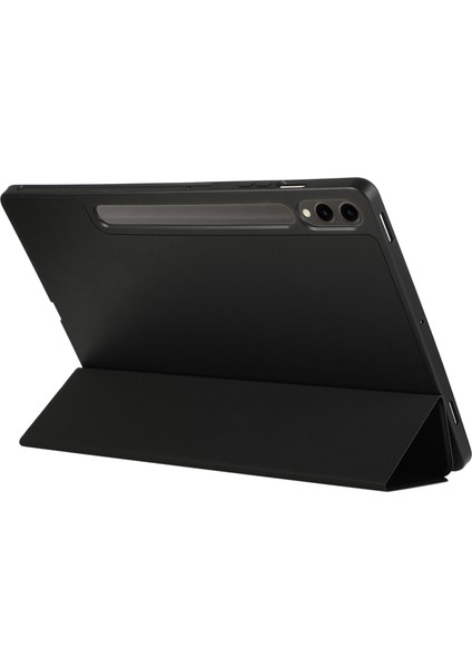 Samsung Galaxy Tab S9 s9 Fe Üç Katlı Stand Anti Drop Pu Kalem Yuvası Tablet Kılıfı (Yurt Dışından)