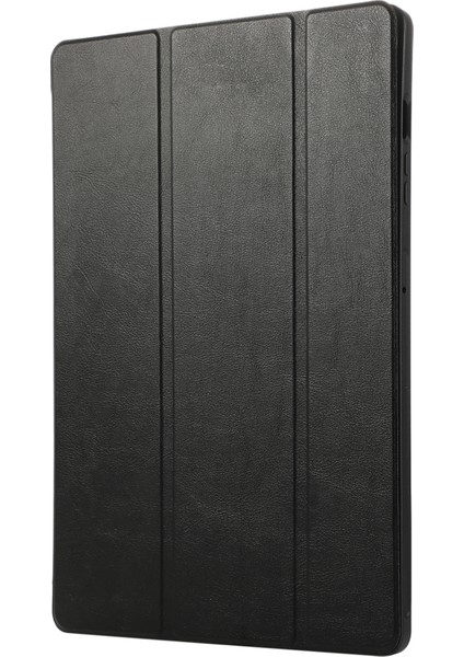 Samsung Galaxy Tab S9 s9 Fe Üç Katlı Stand Anti Drop Pu Kalem Yuvası Tablet Kılıfı (Yurt Dışından)