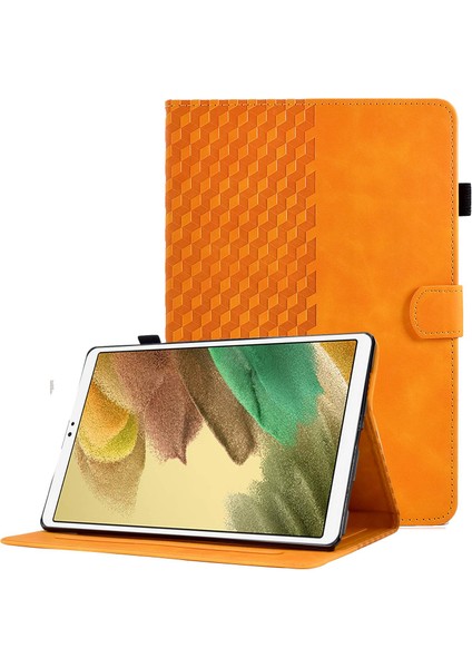 Samsung Galaxy Tab A7 Lite 8 7 Inç Koruyucu Düşme Önleyici Otomatik Uyandırma uyku Folyosu Çevirin Baskılı Kart Yuvaları stand Haki Tablet Kılıfı (Yurt Dışından)