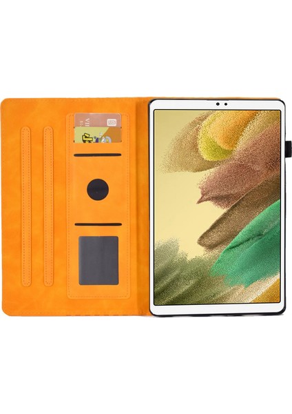 Samsung Galaxy Tab A7 Lite 8 7 Inç Koruyucu Düşme Önleyici Otomatik Uyandırma uyku Folyosu Çevirin Baskılı Kart Yuvaları stand Haki Tablet Kılıfı (Yurt Dışından) modelleri