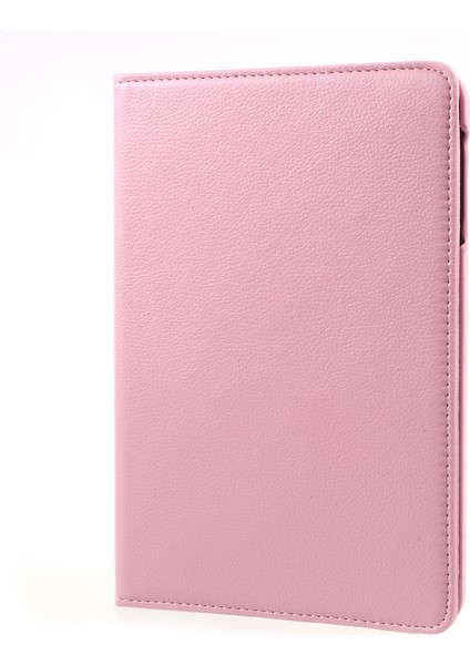Litchi Doku Tam Döner Stand Deri Samsung Galaxy Tab S3 9.7 Inç T820 Tablet Kılıfı (Yurt Dışından)